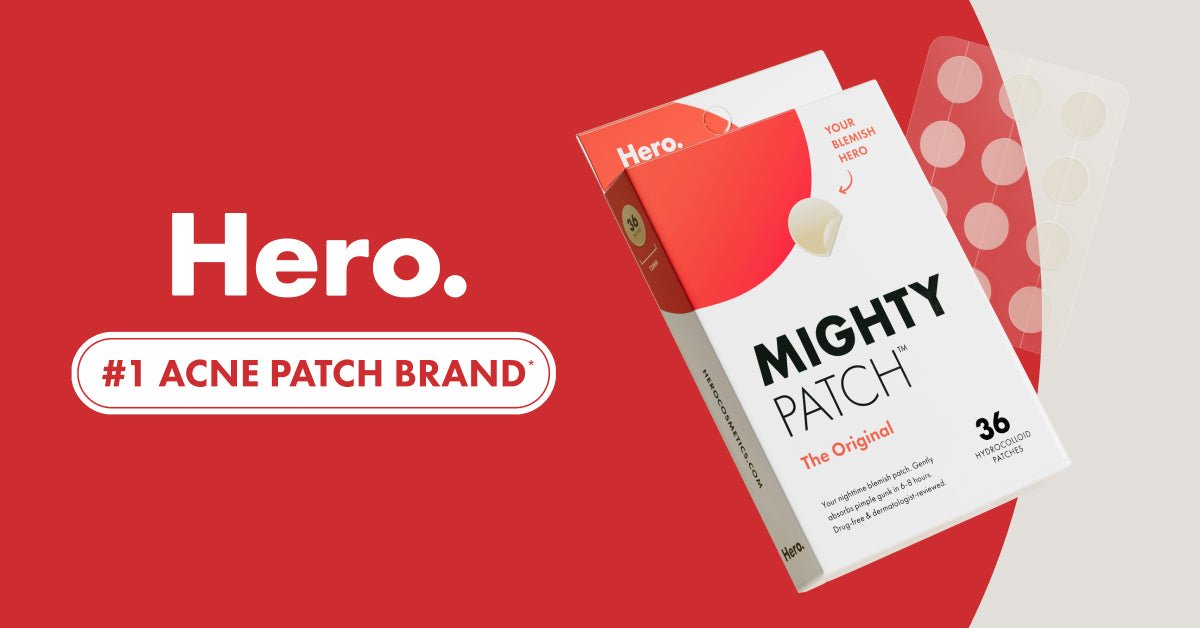 Hero Cosmetics Mighty Patch Original hydrocolloid acne patches